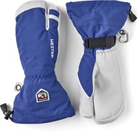 Hestra Army Leather Heli Ski - 3 Finger - Royal Blue - 7