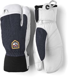Hestra Army Leather Patrol - 3 Finger - Navy - Handshuhe