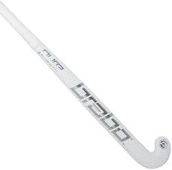 Brabo Pure Diamond 30 Classic Curve - Weiß/Silber - Senior Hockeyschläger