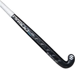 Brabo Elite 5 Carbon WTB LowBow - Black/White - Senior Hockey Stick