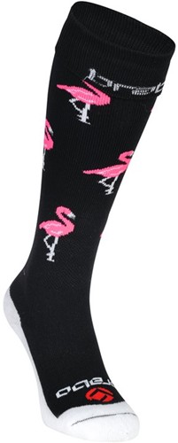 Brabo Socks - Flamingo Black/Pink - 31-35