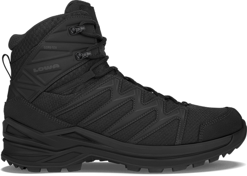 Lowa Innox Pro GTX Mid TF - Black - Women's Combat Shoes 