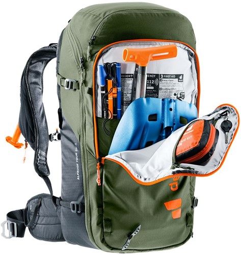 Deuter Alproof Tour 38+5 - Khaki/Black