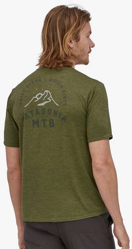 patagonia olive green shirt