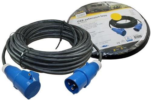 Haba Verlengkabel CEE/CEE 30mtr 3x2.5mm² seal
