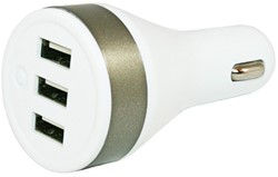 Haba 12V USB lader 4.8 A met 3x USB