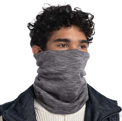 Buff Merino Heavyweight - Multistripes Fog Grey