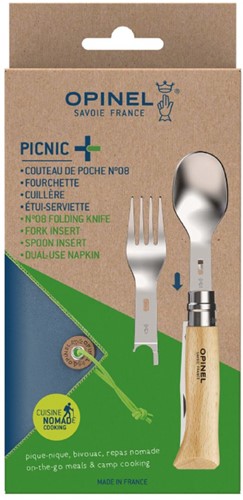 Opinel Picnic Plus Set - 4 pcs