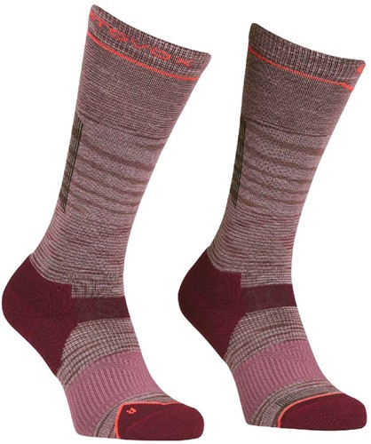 Ortovox Ski Tour Lt Comp Long Socks W - Mountain Rose Blend - 35-38