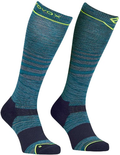 Ortovox Ski Tour Lt Comp Long Socks M - Petrol Blue Blend - 42-44