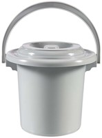 Curver Toiletteneimer mit Deckel – 5L