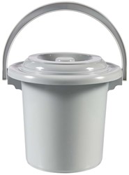Curver Toiletteneimer mit Deckel – 5L