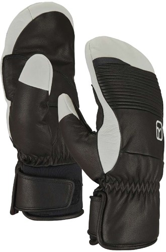 Ortovox Full Leather Mitten M - Black Raven - S