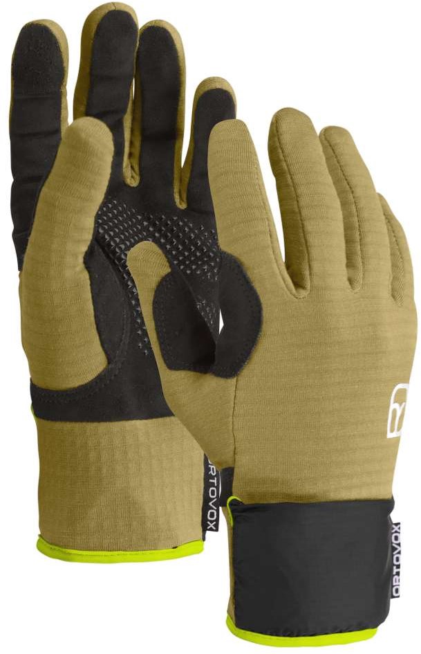 ORTOVOX Fleece Grid Cover Glove - Leichter Handschuh Mit Windschutz Für Skitouren