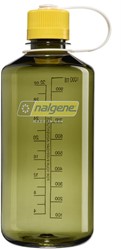 Nalgene Narrow-Mouth - 1000 ml - Oil Green w/Freesia