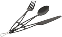 Bo-Camp Outdoor-Besteck - 3-Teilig - Im Etui
