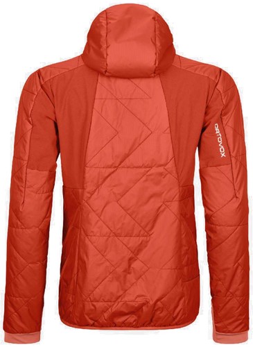 Ortovox Swisswool Piz Boe Jacket W - Sunset Orange