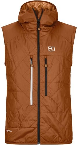 Ortovox Swisswool Piz Boe Vest M - Bristle Brown - M