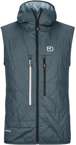 Ortovox Swisswool Piz Boe Vest M - Dark Arctic Grey - L