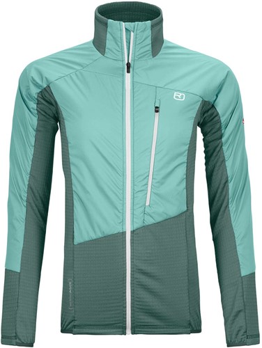 Ortovox Westalpen Swisswool Hybrid Jacket W - Dark Arctic Grey - S