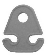 Campking Anchor Plate 25x26mm/21mm 6pcs