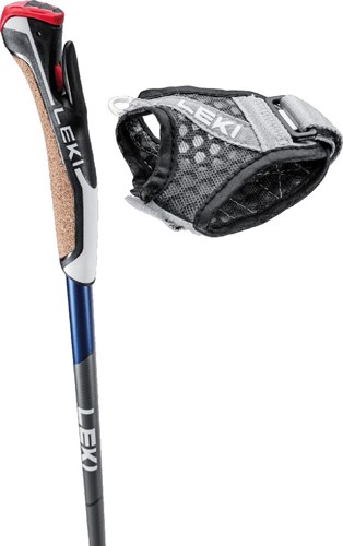 Leki Smart Flash - Light Anthracite/Midnight Blue