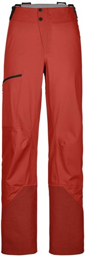Ortovox 3L Ortler Pants W - Sunset Orange - M