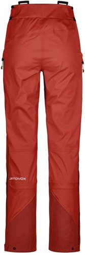 Ortovox 3L Ortler Pants W - Sunset Orange