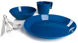GSI Outdoors Cascadian 1 Person Table Set - Blue