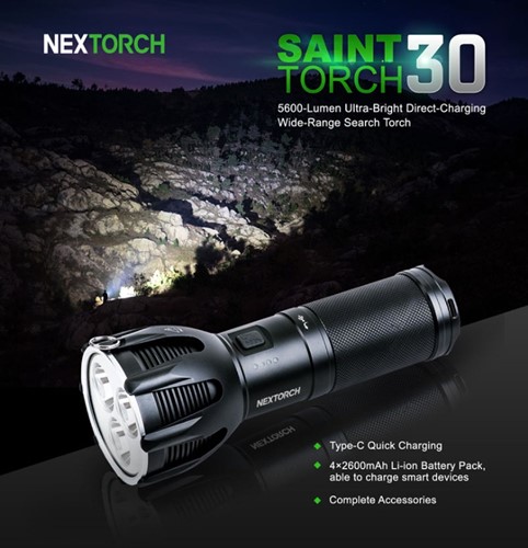 NexTorch ST30 - 8000 lumen