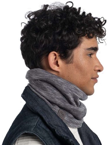 Buff Merino Heavyweight - Multistripes Fog Grey