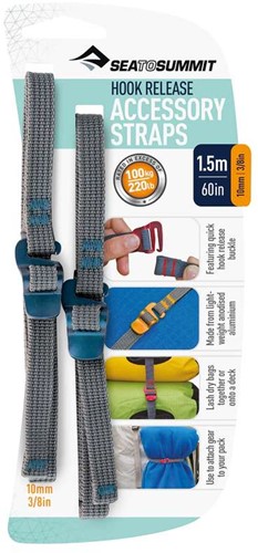 Sea To Summit Accessory Strap with Hook Release - 10 mm - 1.5 m