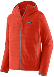 Patagonia R1 TechFace Hoody - Hot Ember - Men's Softshell Jacket