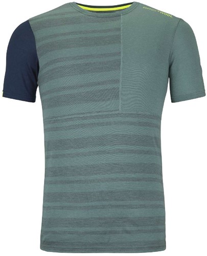 Ortovox 185 Rock'N'Wool Short Sleeve M - Arctic Grey - S