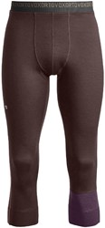 Ortovox 185 Rock'N'Wool Short Pants - Dark Chestnut - Men's Thermo Pants