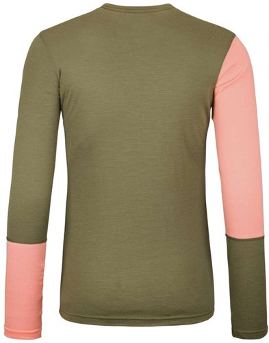 Ortovox 185 Rock'N'Wool Long Sleeve W - Wild Herbs