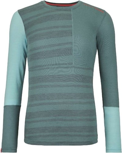 Ortovox 185 Rock'N'Wool Long Sleeve W - Arctic Grey - S
