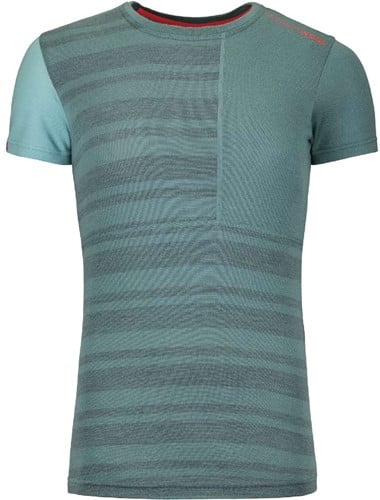 Ortovox 185 Rock'N'Wool Short Sleeve W - Arctic Grey - S