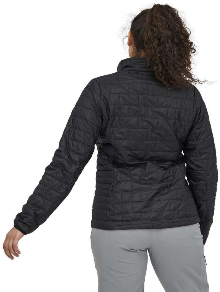 Patagonia women's black nano puff jacket clearance