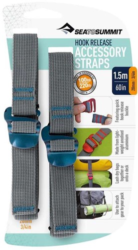 Sea To Summit Accessory Strap with Hook Release - 20 mm - 1.5 m