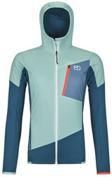 Ortovox Ladiz Hybrid Jacket - Petrol Blue - Women's Hybrid Jacket