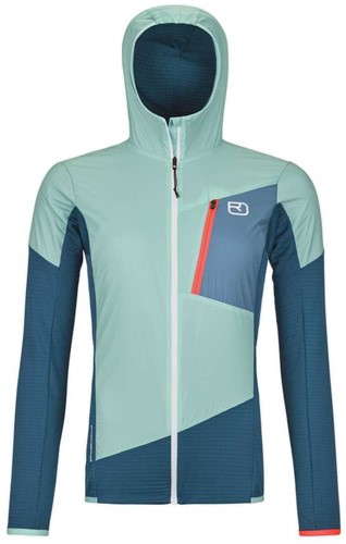 Ortovox Ladiz Hybrid Jacket W - Petrol Blue - S