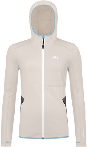 Ortovox Fleece Hoody W - White Chalk - M