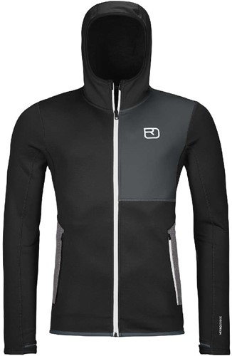 Ortovox Fleece Hoody M - Black Raven - M