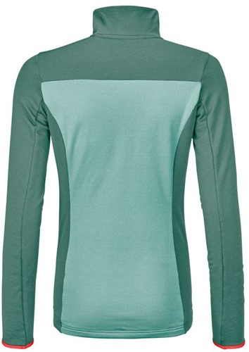 Ortovox Fleece Light Zip Neck W - Arctic Grey