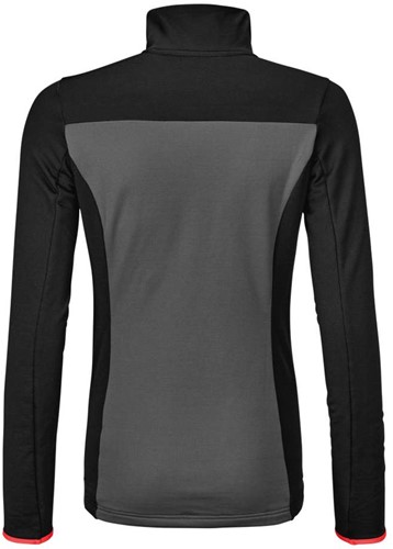 Ortovox Fleece Light Zip Neck W - Black Raven