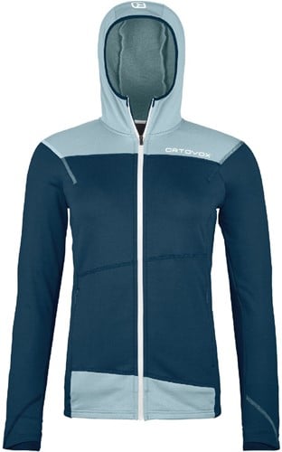 Ortovox Fleece Light Hoody W - Deep Ocean - L