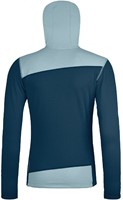 Ortovox Fleece Light Hoody W - Deep Ocean