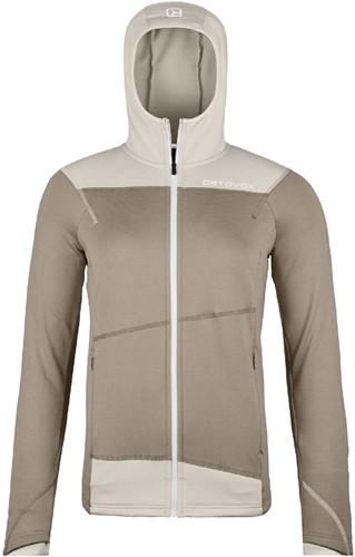 Ortovox Fleece Light Hoody W - Grey Sand - XL