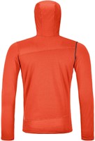 Ortovox Fleece Light Hoody M - Hot Orange